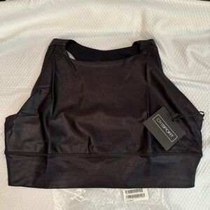 DYI Sport Define Your Inspiration High Shine sports yoga bra XL with tags BLACK
